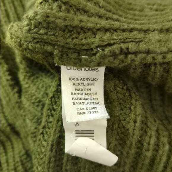 For Bundle Only: Bluenotes Chunky Lace Up Sweater - Picture 6 of 7